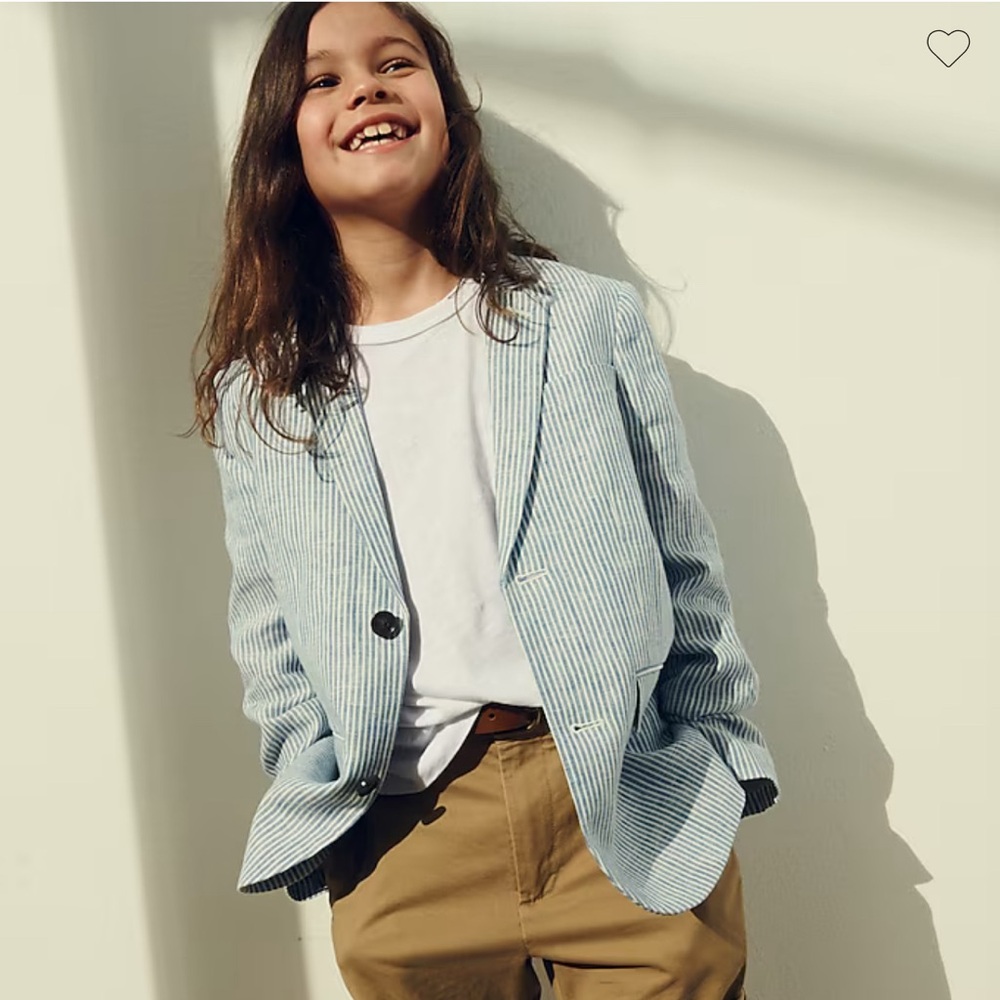 Crewcuts seersucker blazer size 2T